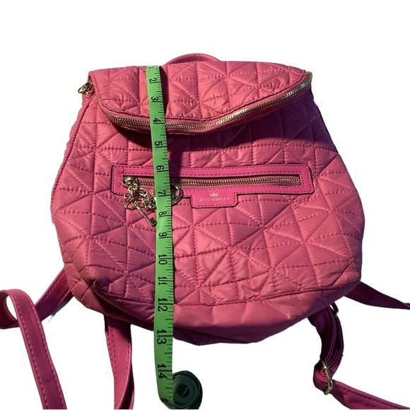 JUICY COUTURE Hot Pink with Gold Detail Purse Backpack - Picture 7 of 16